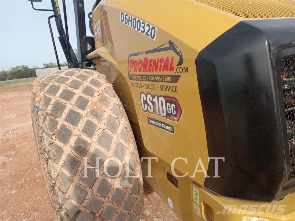 CAT CS10GC Οδοστρωτήρες μονού κυλίνδρου