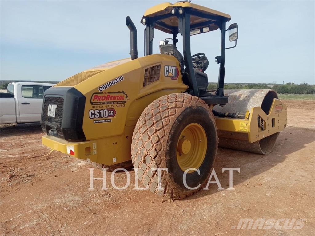 CAT CS10GC Οδοστρωτήρες μονού κυλίνδρου