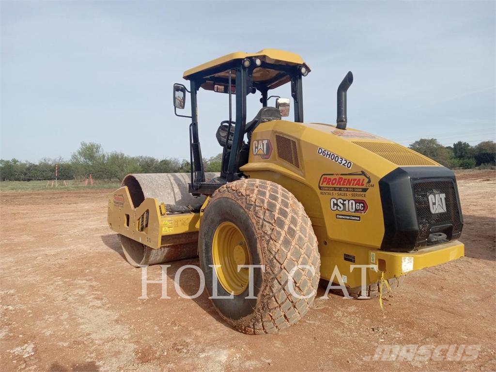 CAT CS10GC Οδοστρωτήρες μονού κυλίνδρου