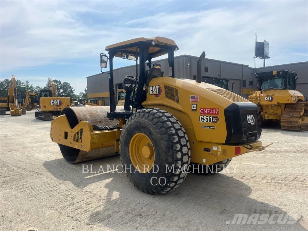 CAT CS11GC Οδοστρωτήρες μονού κυλίνδρου