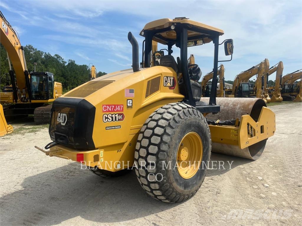 CAT CS11GC Οδοστρωτήρες μονού κυλίνδρου