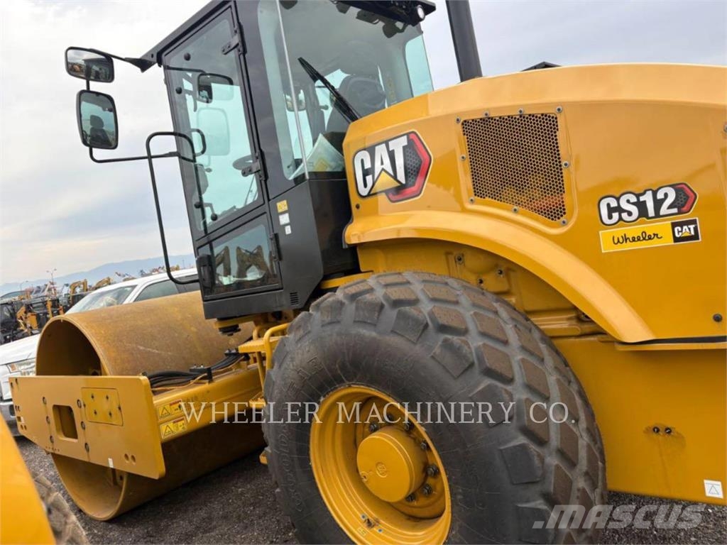 CAT CS12 Οδοστρωτήρες μονού κυλίνδρου