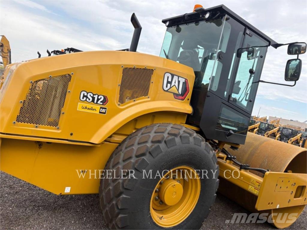 CAT CS12 Οδοστρωτήρες μονού κυλίνδρου