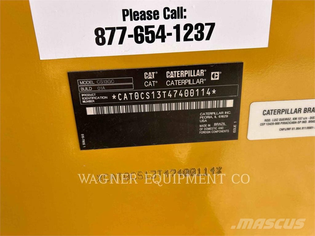 CAT CS13GC Уплотнители грунта