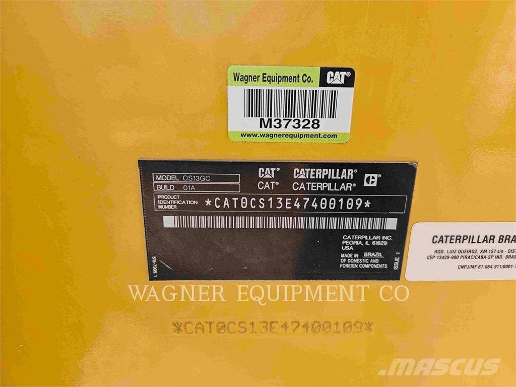 CAT CS13GC Уплотнители грунта