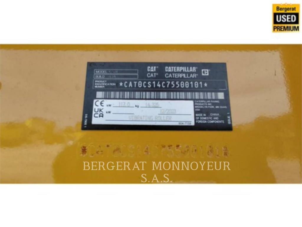 CAT CS14 ضاغطات التربة
