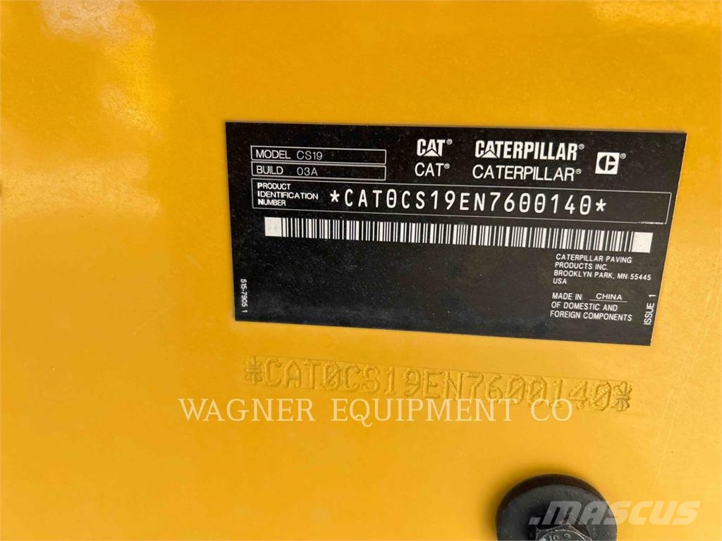 CAT CS1903 Augsnes blīvētāji