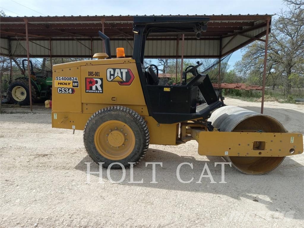 CAT CS34 Οδοστρωτήρες μονού κυλίνδρου