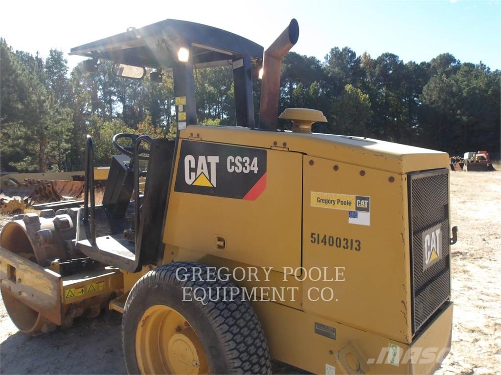 CAT CS34 Single drum rollers