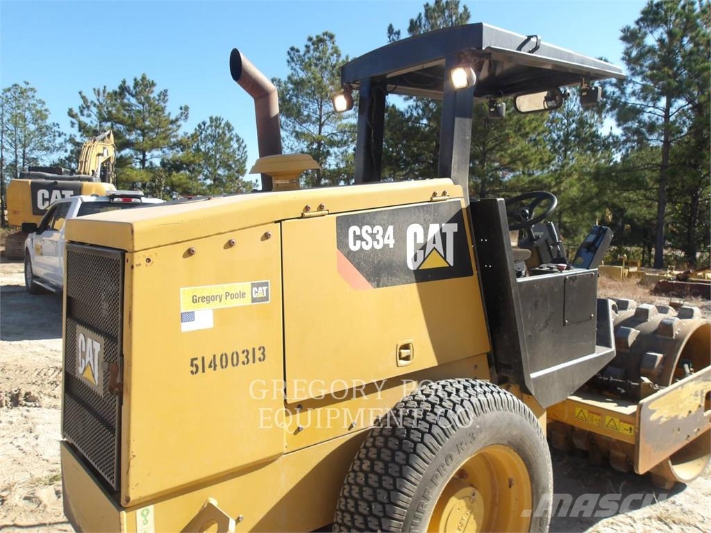 CAT CS34 Single drum rollers