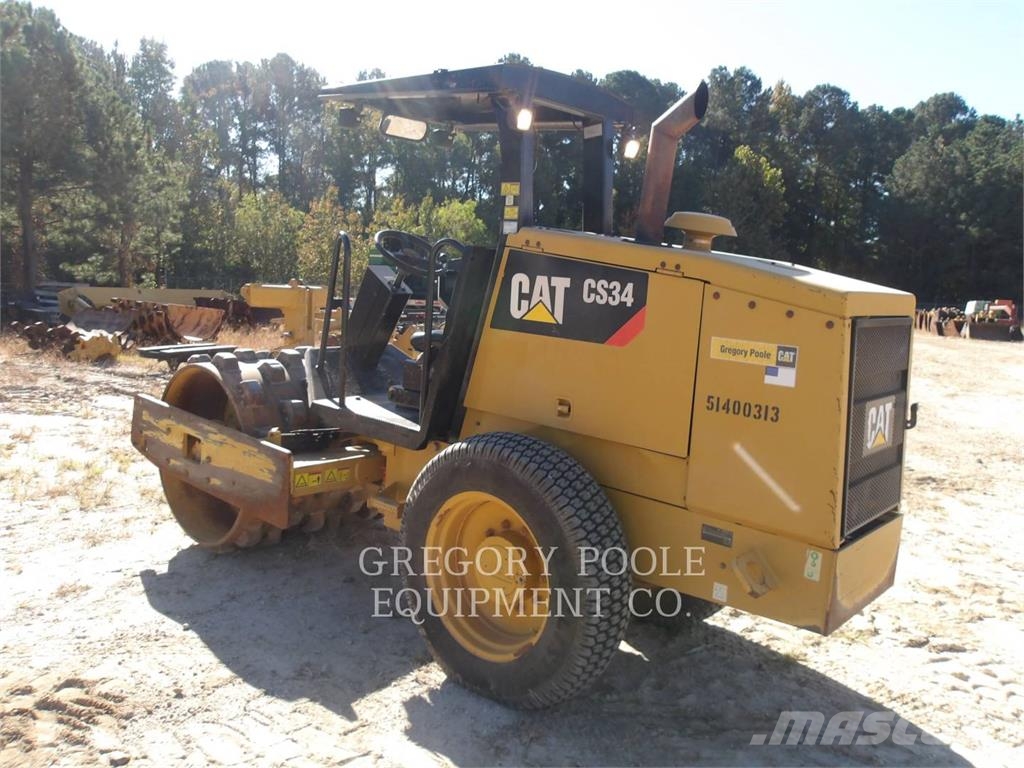 CAT CS34 Single drum rollers