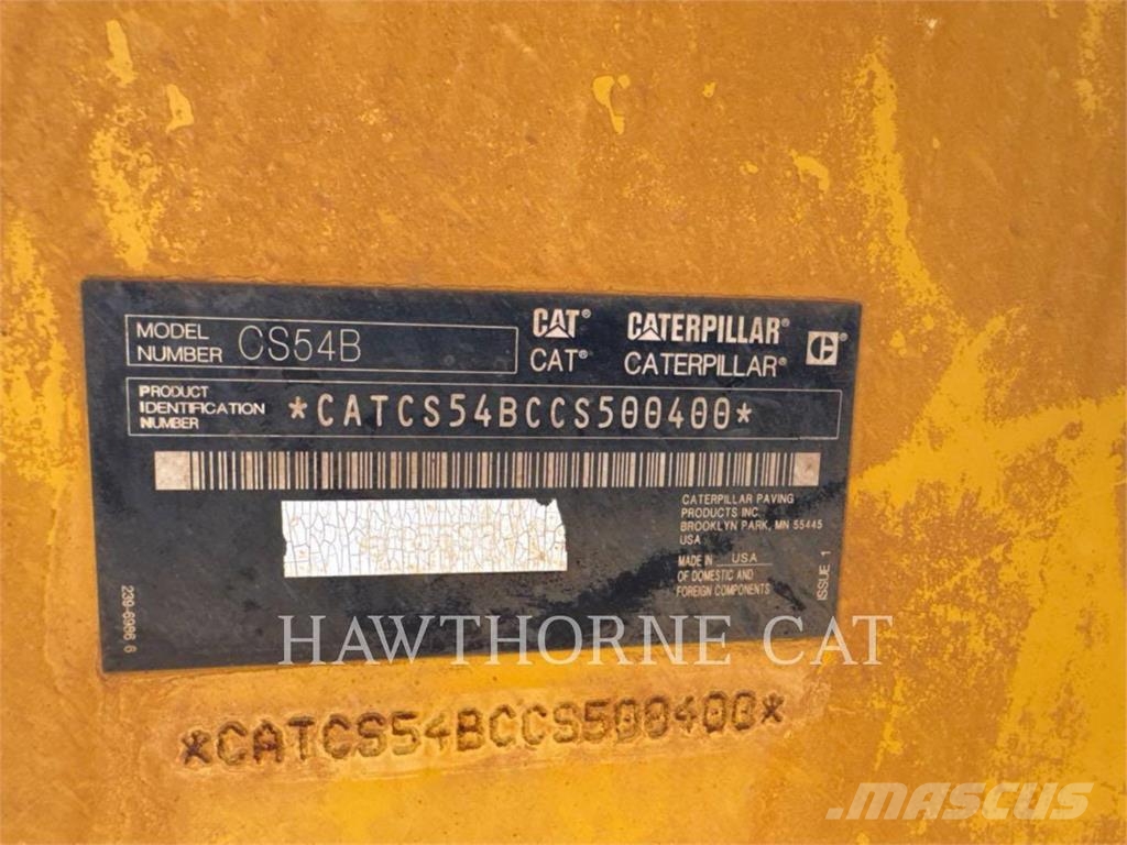 CAT CS54B Compactadoras de suelo
