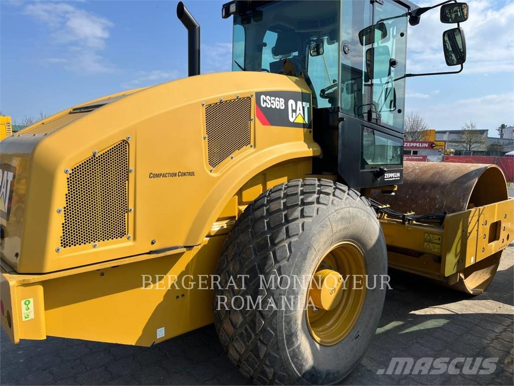 CAT CS56B Οδοστρωτήρες μονού κυλίνδρου