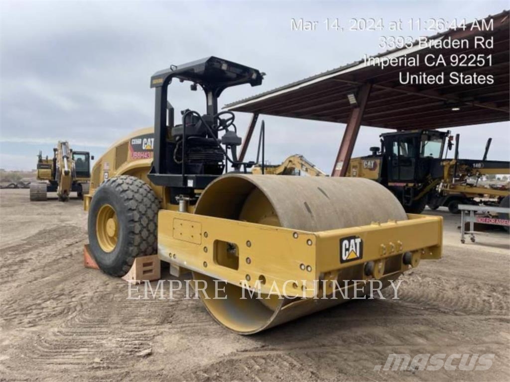 CAT CS56B Single drum rollers