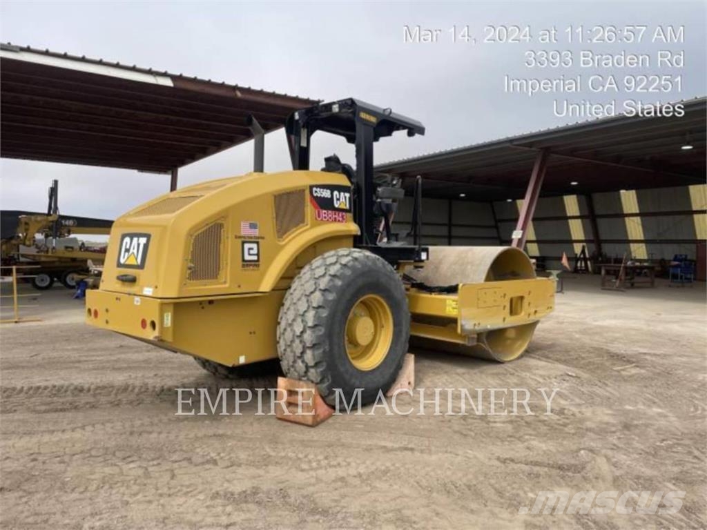 CAT CS56B Single drum rollers