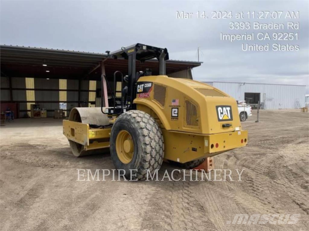 CAT CS56B Single drum rollers