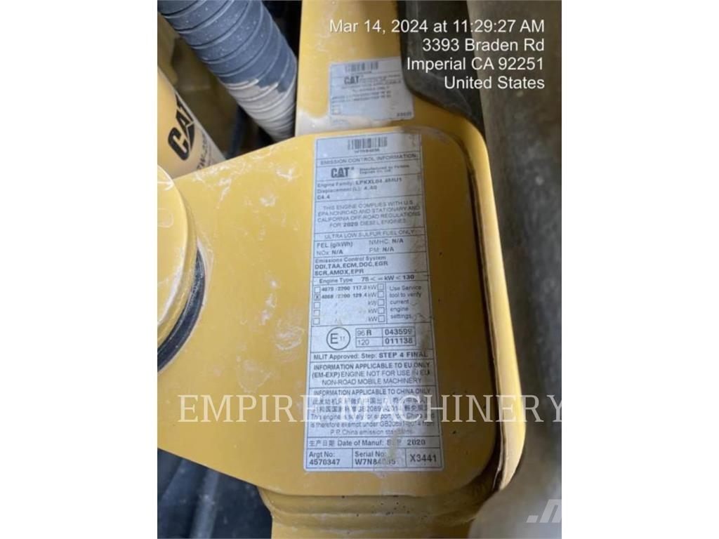 CAT CS56B Single drum rollers