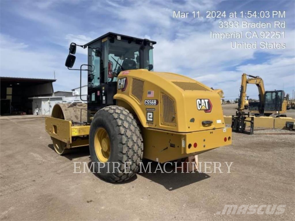 CAT CS56B CA مداحل أحادية الأسطوانة