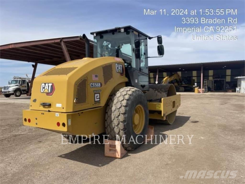CAT CS56B CA مداحل أحادية الأسطوانة