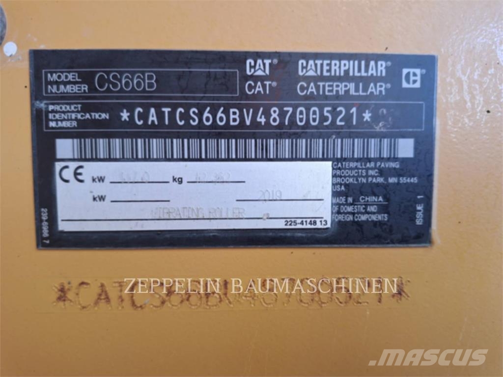 CAT CS66B Soil compactors