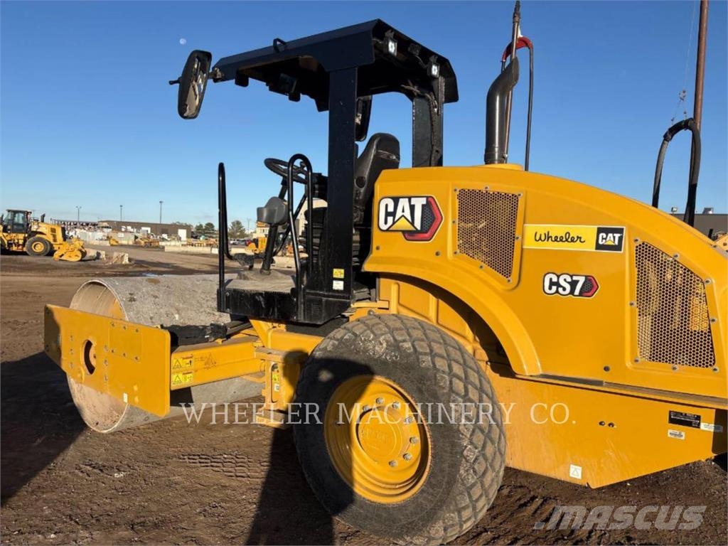 CAT CS7 Rolos compactadores monocilíndricos