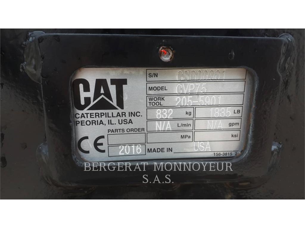 CAT CVP75 Виброплиты и вибротрамбовки