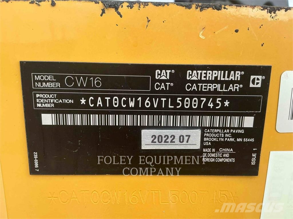 CAT CW16 ソイルコンパクター