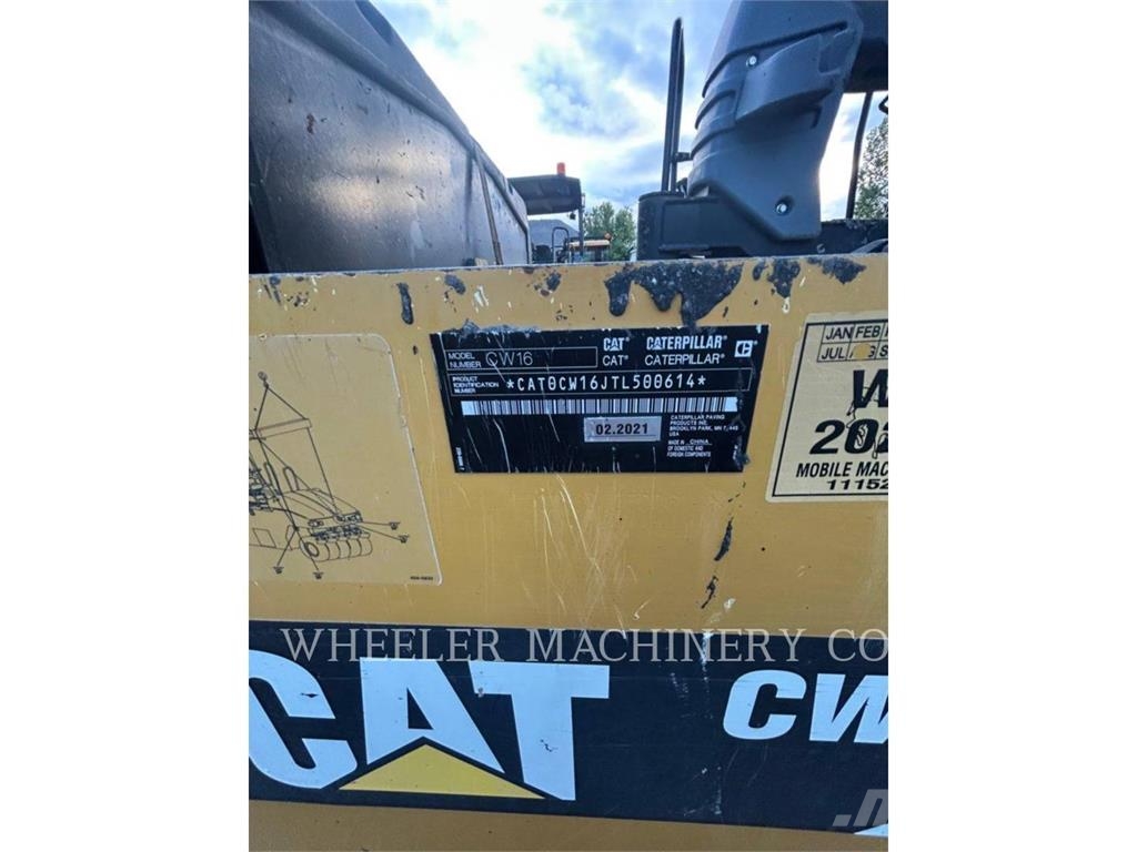 CAT CW16 Pnömatik lastikli silindirler