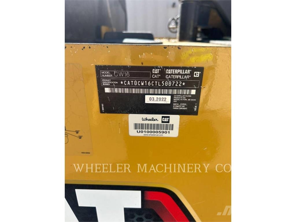 CAT CW16 Gummiradwalzen