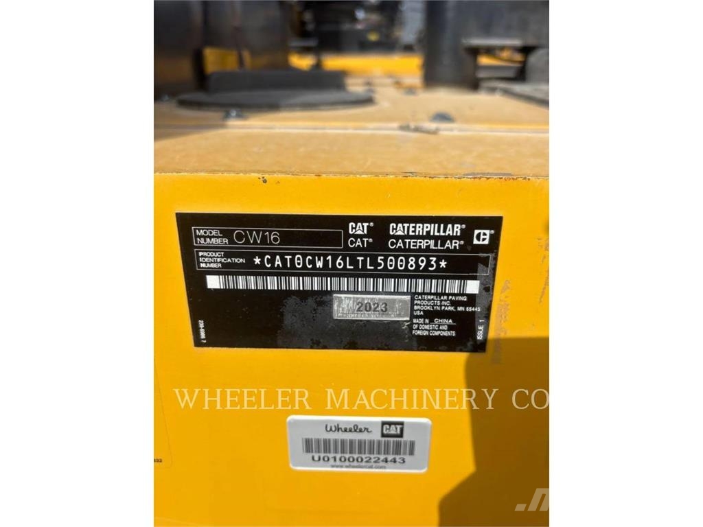 CAT CW16 Gummiradwalzen