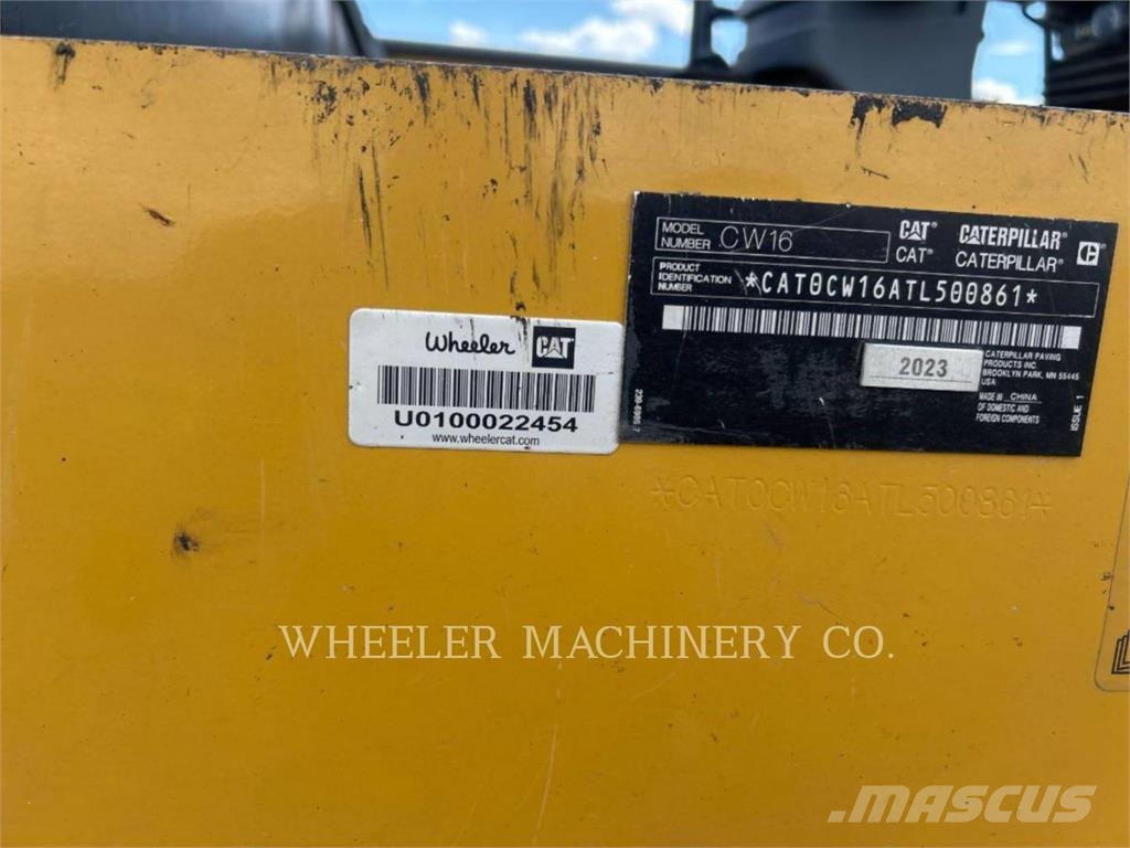 CAT CW16 Gummiradwalzen