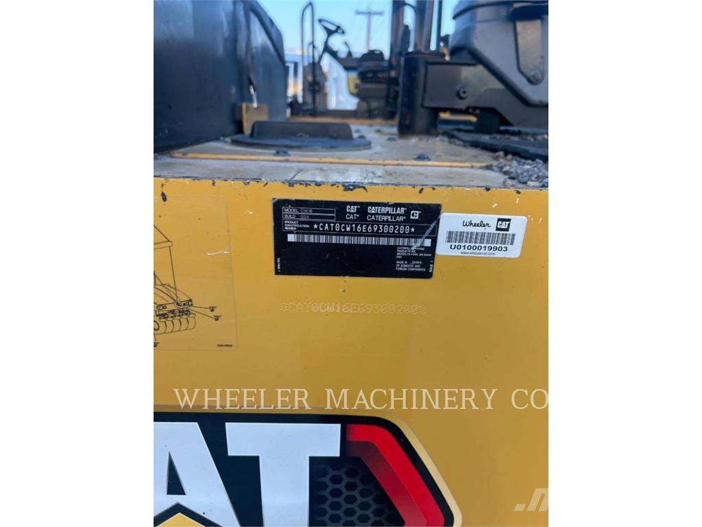 CAT CW16 Gummiradwalzen