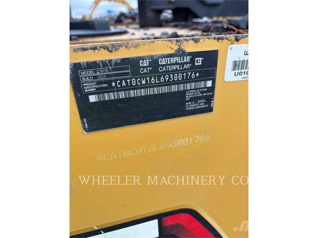 CAT CW16 Gummiradwalzen