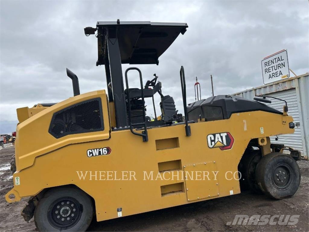 CAT CW16 Rouleaux à pneumatiques