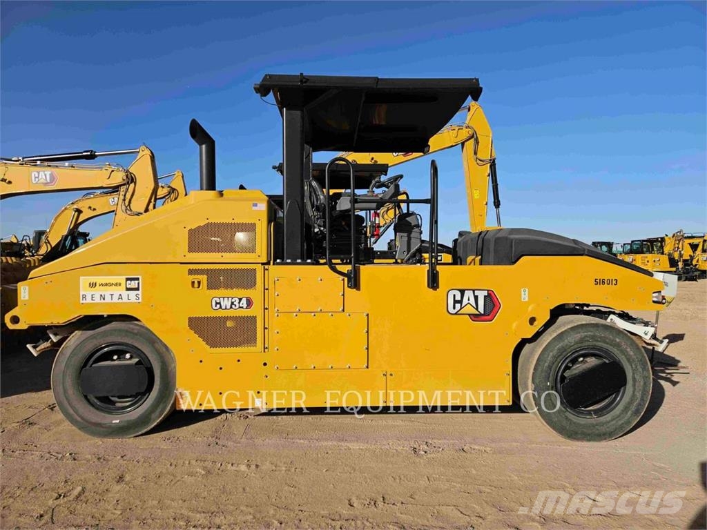 CAT CW34 ضاغطات التربة