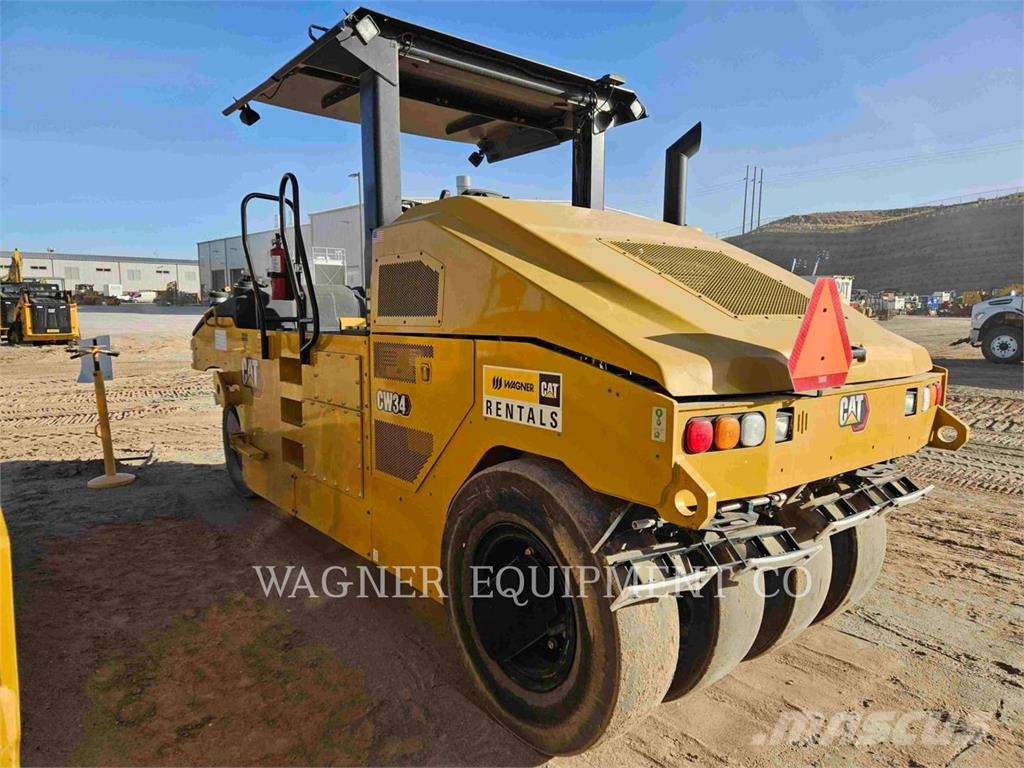 CAT CW34 ضاغطات التربة