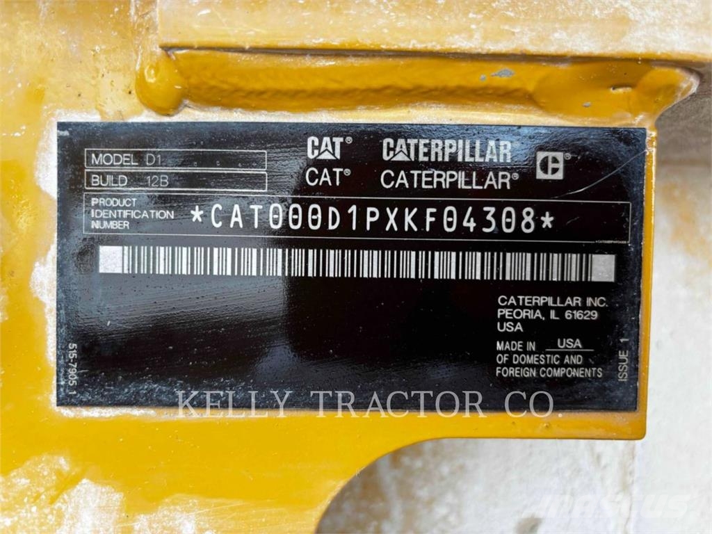 CAT D1-12 lánctalpas dózerek