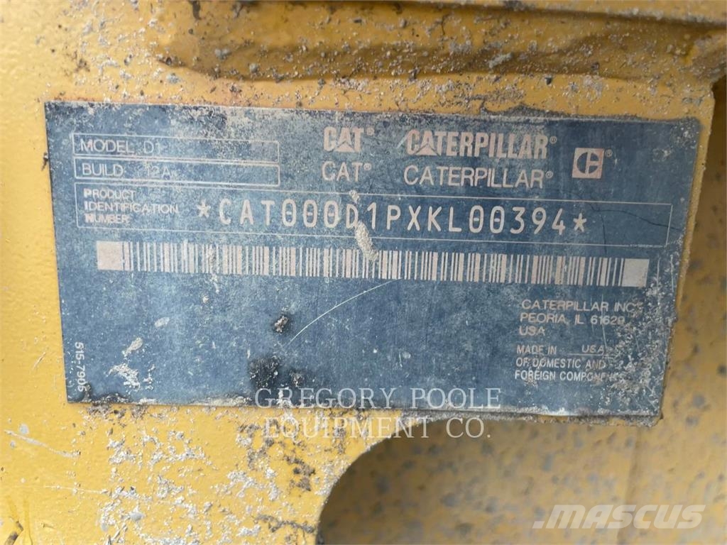 CAT D1-12LGP Bulldozer på larvebånd