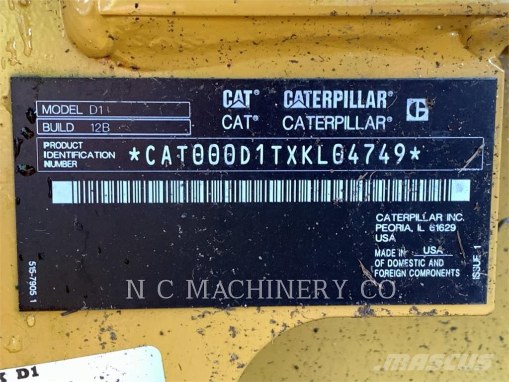 CAT D1 LGPCB 履帶推土機