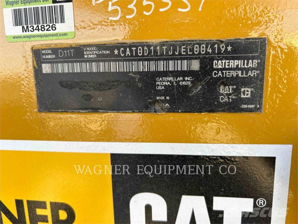 CAT D11T Pásové dozéry