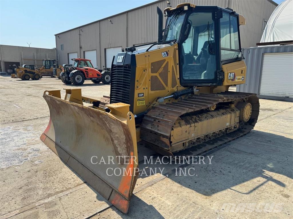 CAT D3 lánctalpas dózerek