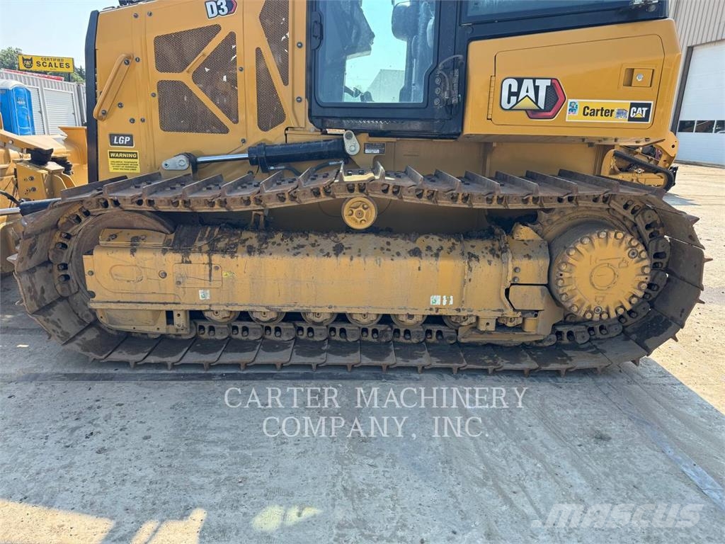 CAT D3 lánctalpas dózerek