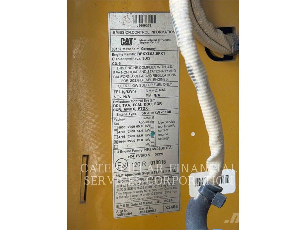 CAT D3-12B LGP Spycharki gąsienicowe