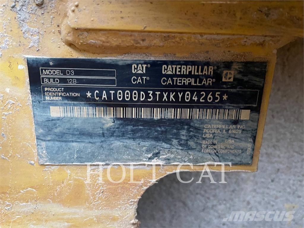 CAT D3-12LGP 履帶推土機