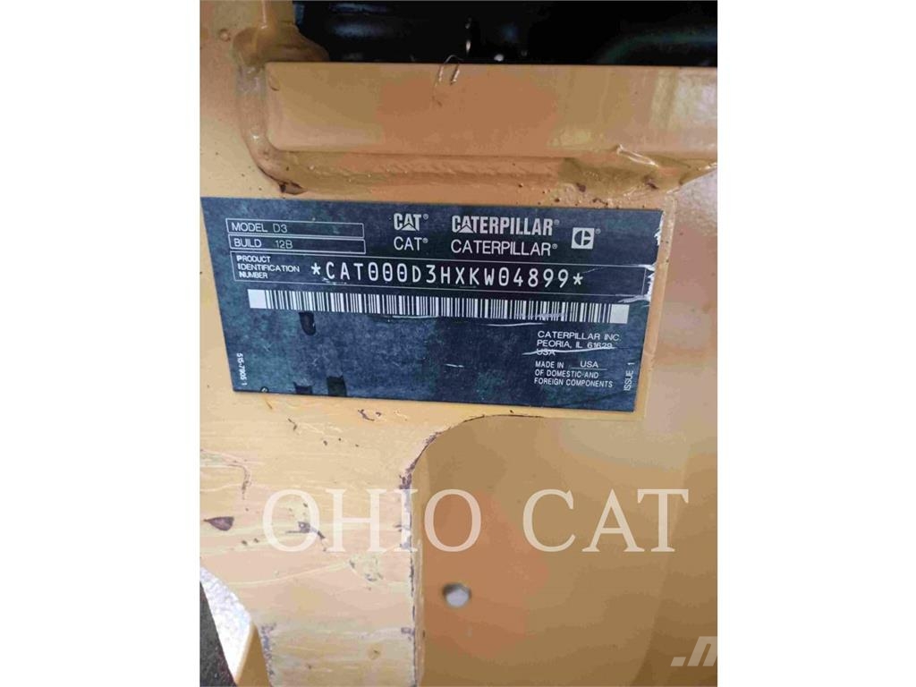CAT D3 XL 履帶推土機