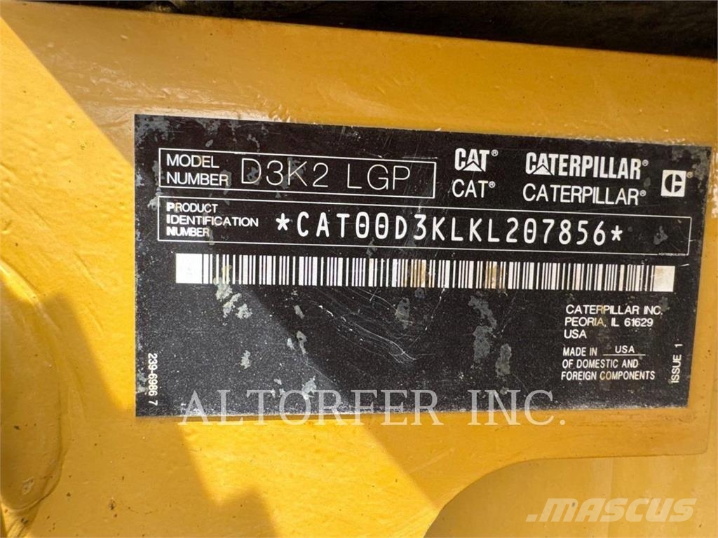 CAT D3K2 LGP 履带式推土机