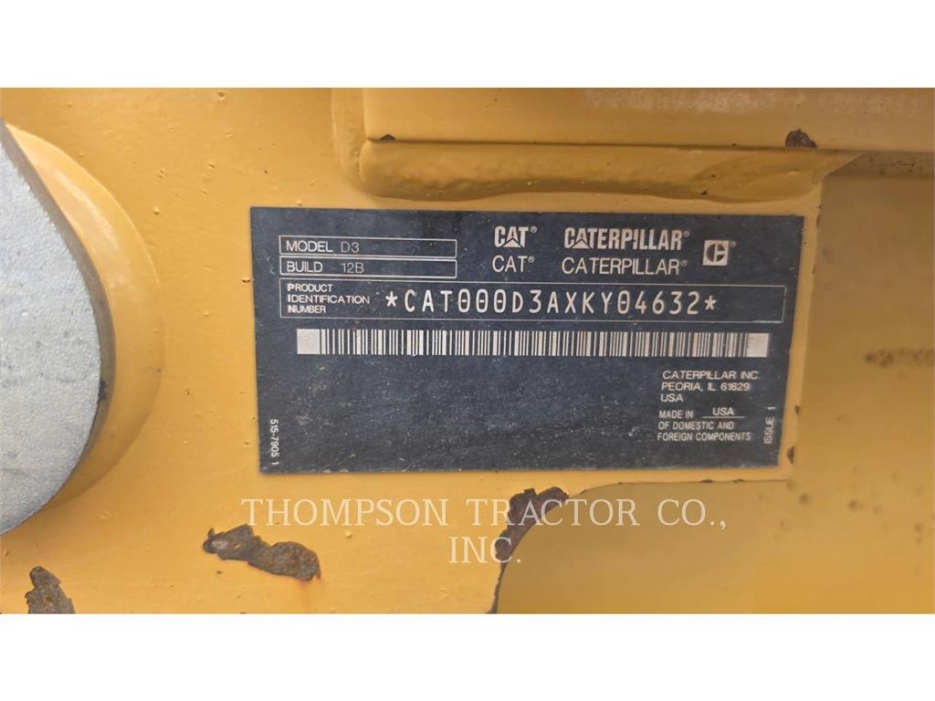 CAT D3LGP3D Bandschaktare