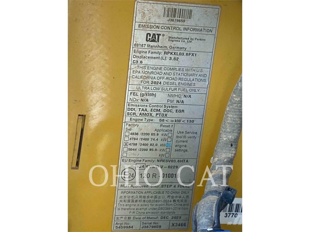 CAT D3XL Bandschaktare