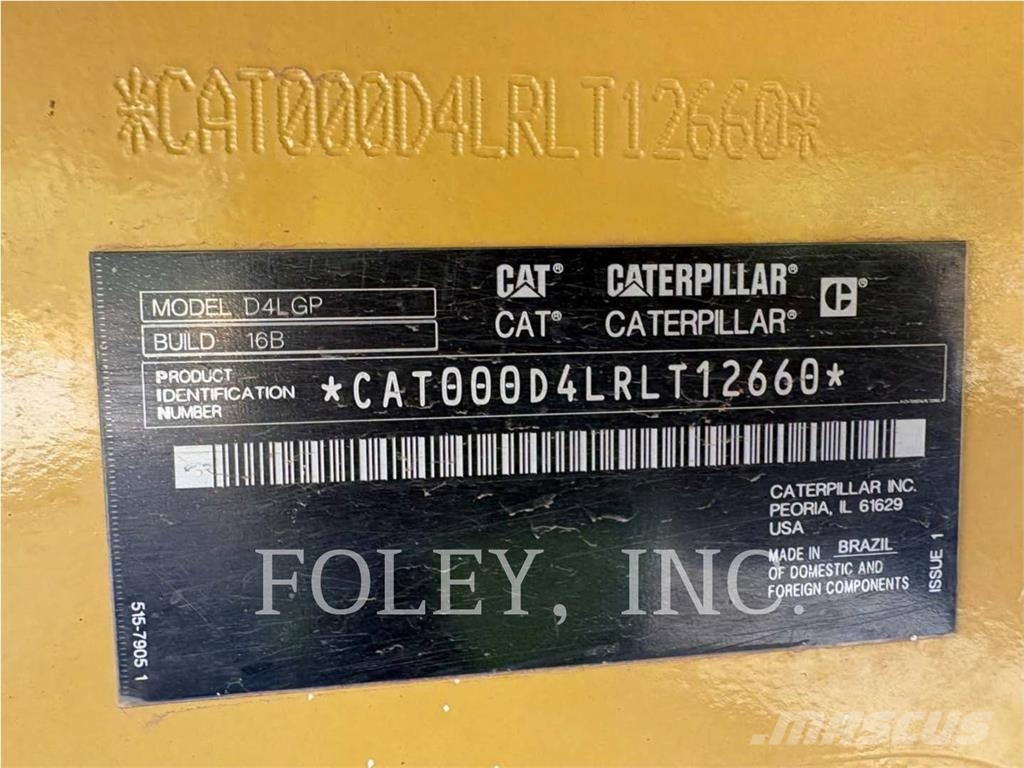 CAT D4-16VP Bulldozer på larvebånd
