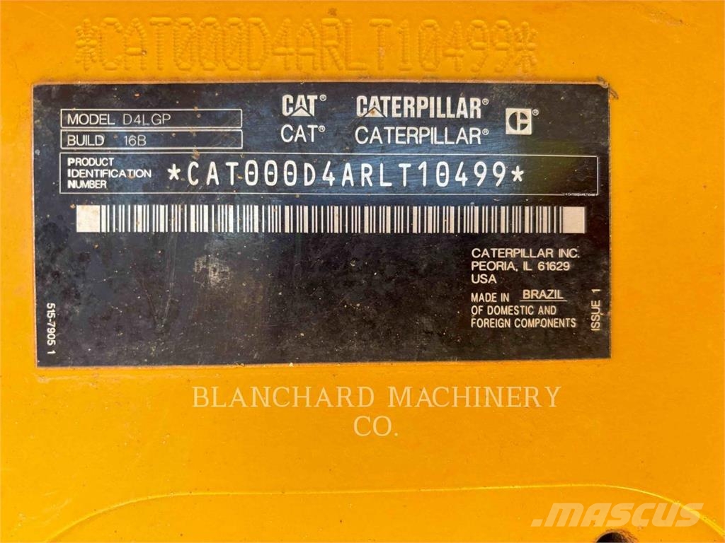 CAT D4-16VP Bulldozer på larvebånd